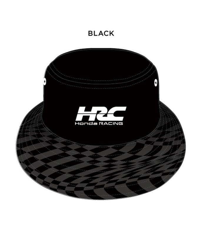 HRC Honda RACING バケットハット ブラック拡大画像