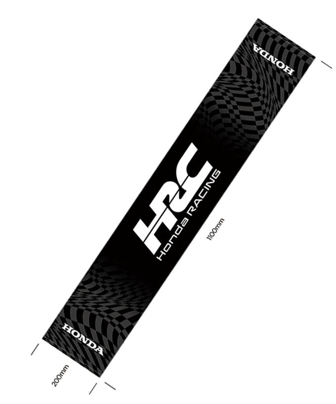 HRC Honda RACING タオルマフラー ブラック拡大画像
