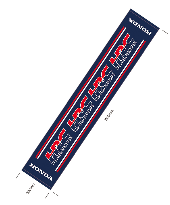 HRC Honda RACING タオルマフラー トリコロール拡大画像