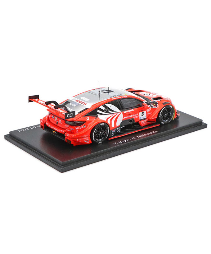 スパーク 1/43スケール ARTA MUGEN CIVIC TYPE R-GT No.8 ARTA GT500 スーパーGT 2024年 野尻智紀 / 松下信治拡大画像