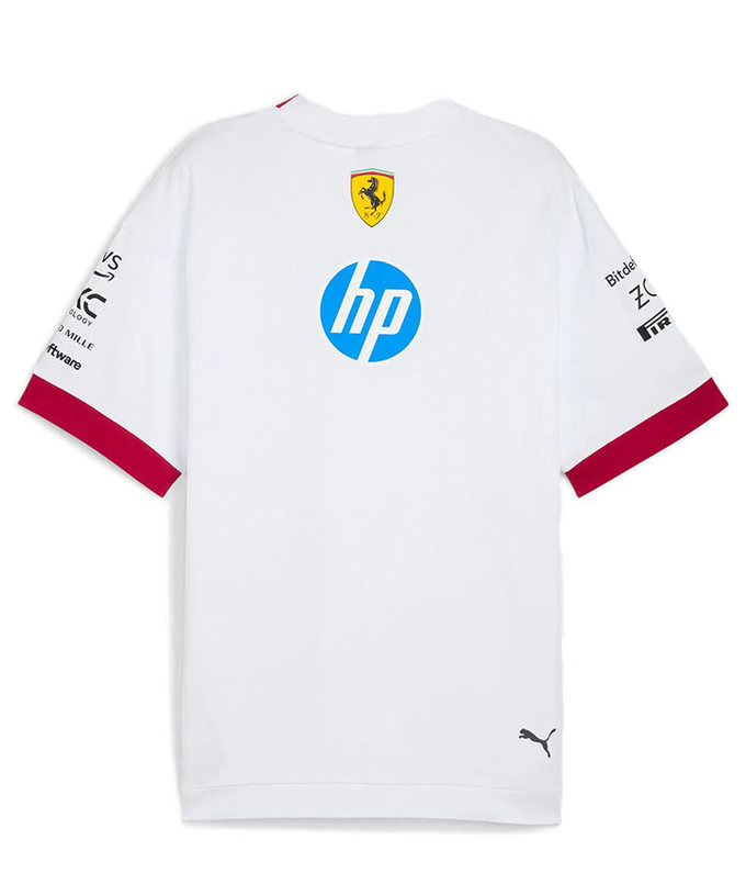 PUMA スクーデリア フェラーリ SF チーム マイアミGP ドライバー オーバーサイズ Tシャツ 2025 /TM-W 拡大画像