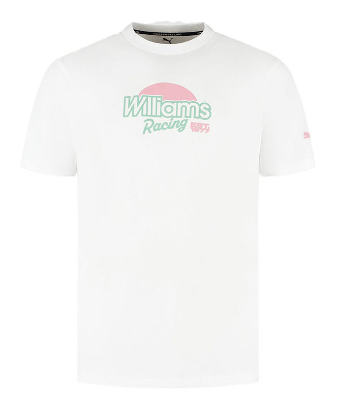 ウィリアムズ レーシング チーム ビーチ Tシャツ 2025拡大画像