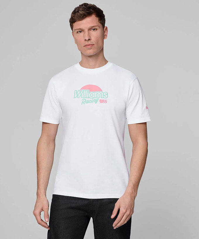 ウィリアムズ レーシング チーム ビーチ Tシャツ 2025拡大画像