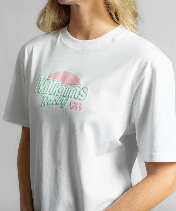 ウィリアムズ レーシング チーム ビーチ Tシャツ 2025拡大画像