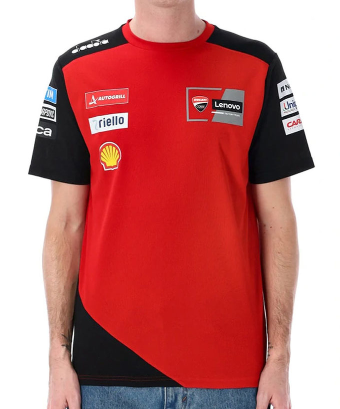 ドゥカティ レノボ チーム レプリカ Tシャツ 2025拡大画像