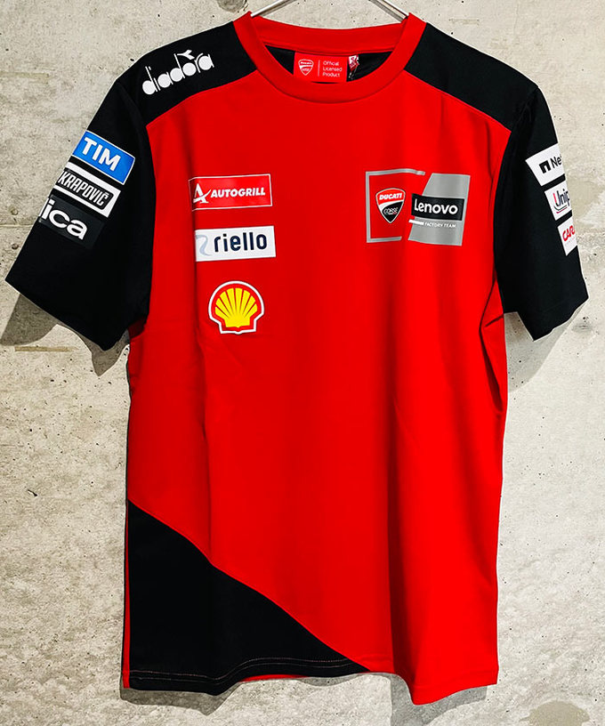 ドゥカティ レノボ チーム レプリカ Tシャツ 2025拡大画像