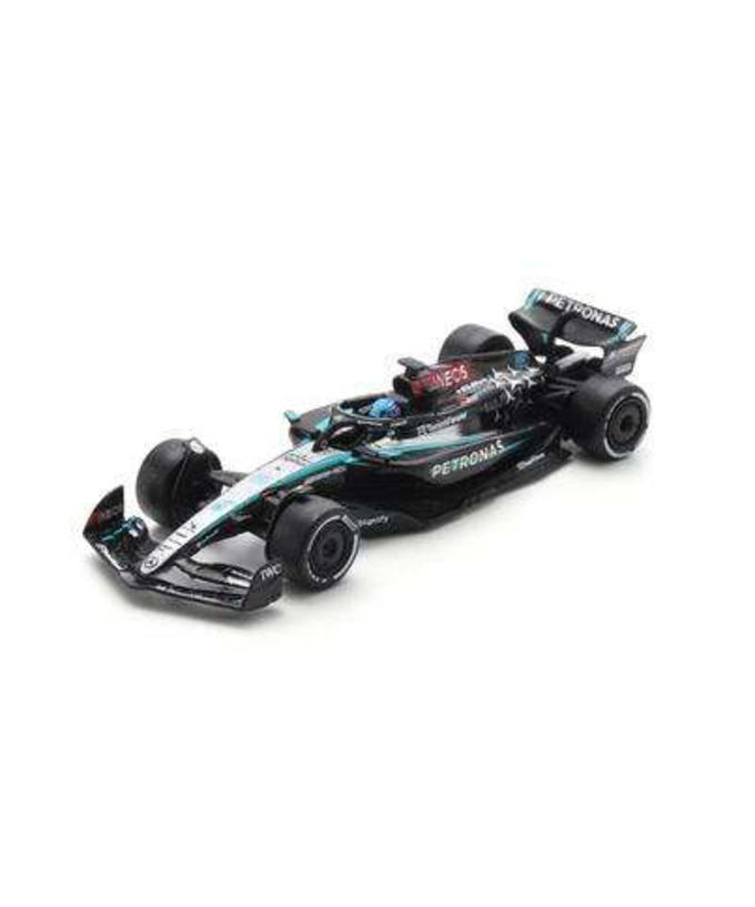 スパーク 1/64スケール メルセデス AMG ペトロナス F1 W15 E パフォーマンス ジョージ・ラッセル 2024年 ラスベガスGP 優勝拡大画像