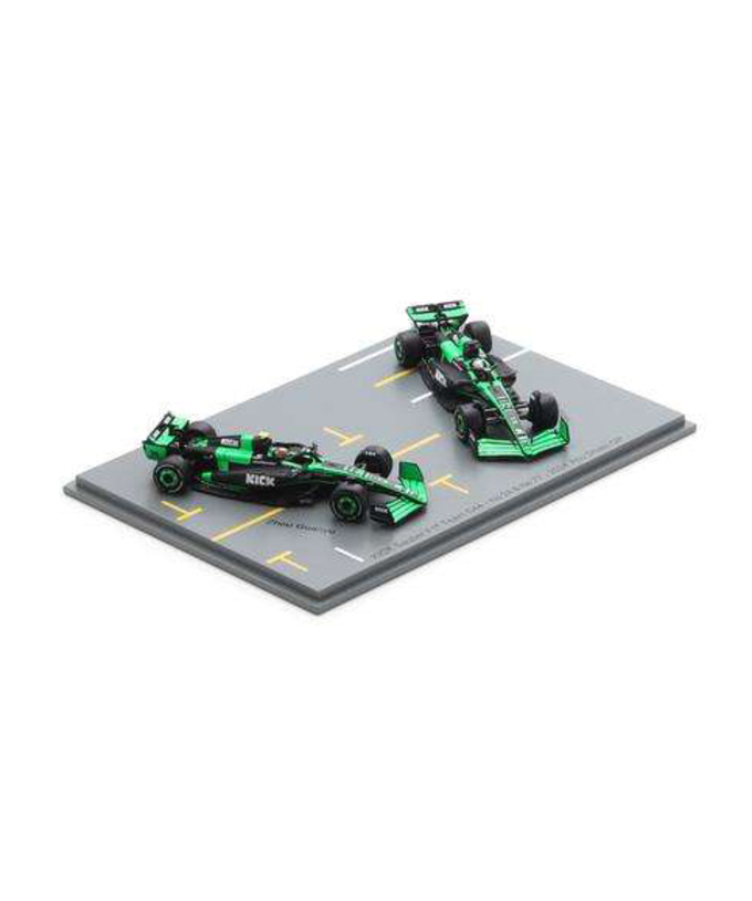 スパーク 1/64スパーク ステーク F1 チーム KICK ザウバー C44 ボッタス / 周 冠宇(ジョウ・グアンユー) 2024年 アブダビGP 2台セット拡大画像