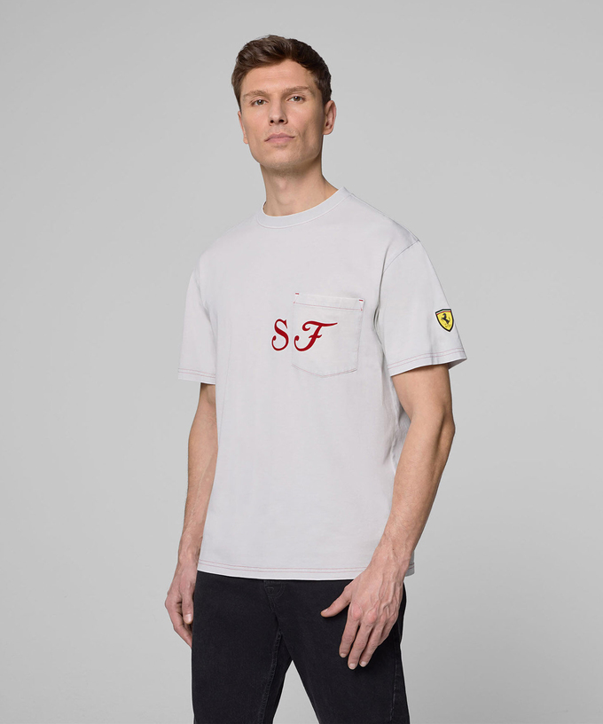 PUMA フェラーリ グラフィック Tシャツ 2025 グレー /FN-W拡大画像