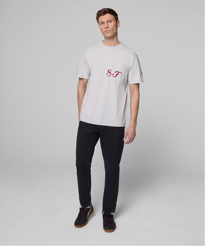 PUMA フェラーリ グラフィック Tシャツ 2025 グレー /FN-W拡大画像
