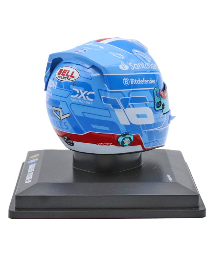 ルックスマート 1/5スケール シャルル・ルクレール フェラーリ 2024年 マイアミGP ヘルメット拡大画像