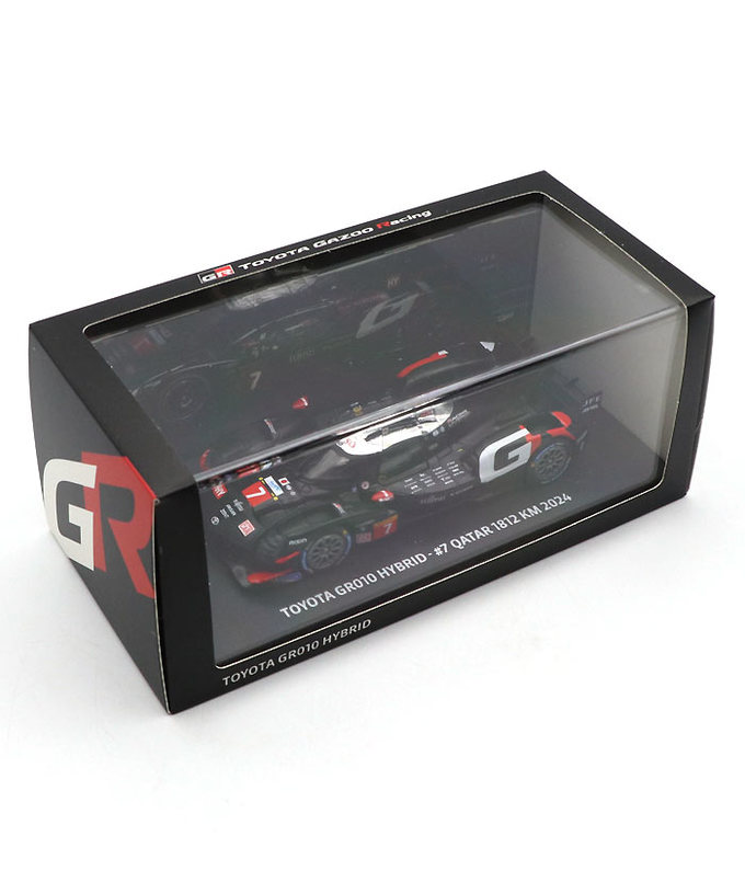 TGR別注 1/43スケール TOYOTA GAZOO Racing GR010 ハイブリッド 7号車 ロペス/小林可夢偉/デフリース 2024年 WEC カタール 1812km /TGR_WEC拡大画像