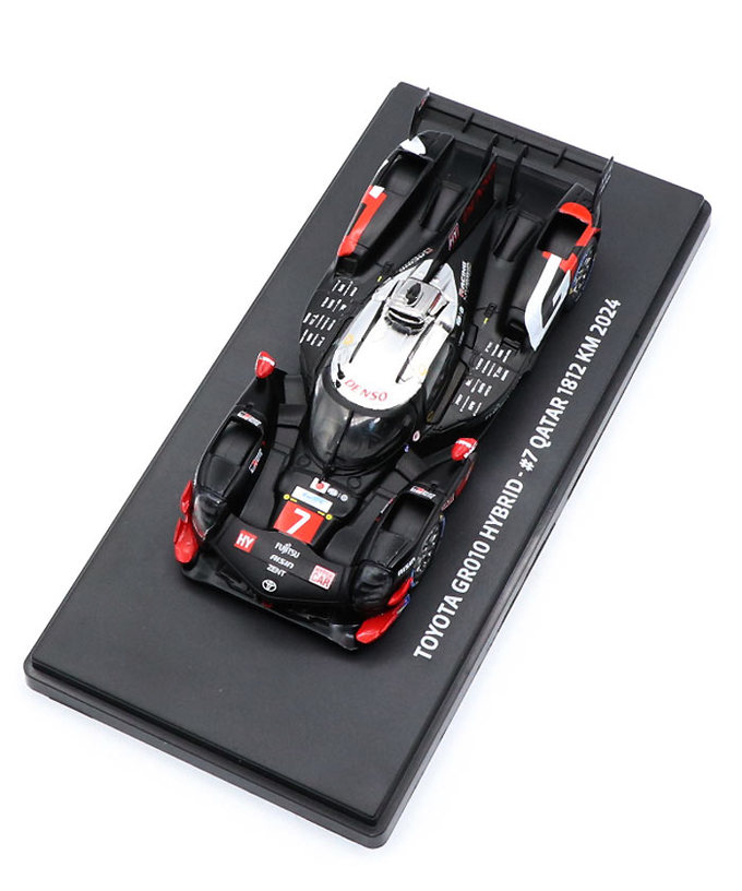 TGR別注 1/43スケール TOYOTA GAZOO Racing GR010 ハイブリッド 7号車 ロペス/小林可夢偉/デフリース 2024年 WEC カタール 1812km /TGR_WEC拡大画像