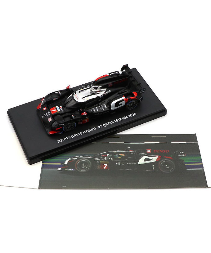 TGR別注 1/43スケール TOYOTA GAZOO Racing GR010 ハイブリッド 7号車 ロペス/小林可夢偉/デフリース 2024年 WEC カタール 1812km /TGR_WEC拡大画像