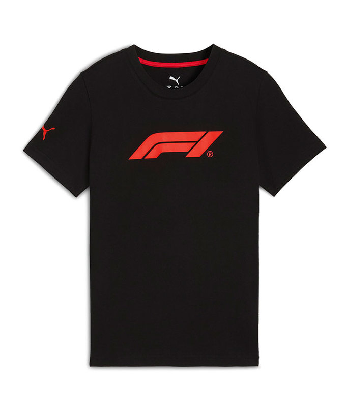【キッズサイズ】PUMA FORMULA 1 ロゴ Tシャツ ブラック 2025拡大画像