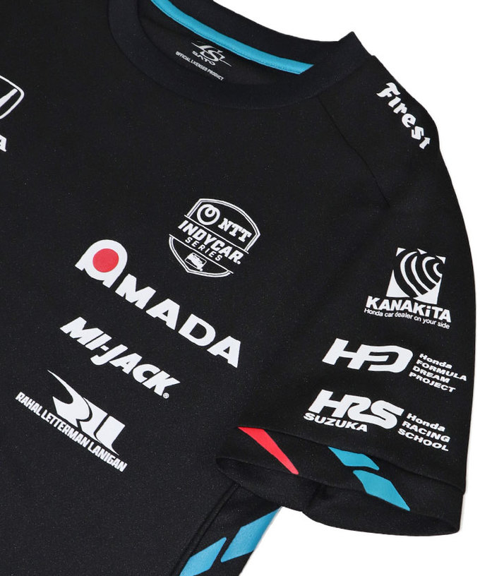 佐藤琢磨 TS ドライバーズ Tシャツ 2025拡大画像