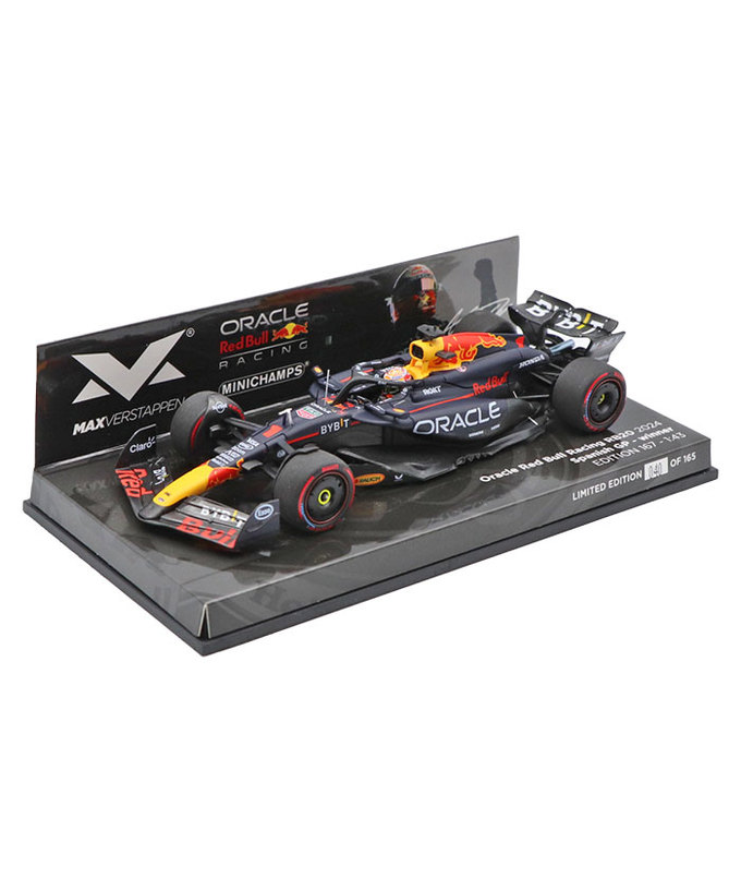 フェルスタッペン別注 ミニチャンプス 1/43スケール オラクル レッドブル レーシング ホンダ RB20 マックス・フェルスタッペン 2024年 エミリアロマーニャGP 優勝 /ARB/24f1m拡大画像