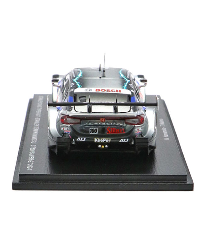 スパーク 1/43スケール スタンレー シビック TYPE R-GT No.100 TEAM KUNIMITSU GT500 スーパーGT 2024年 山本尚貴 / 牧野任祐拡大画像