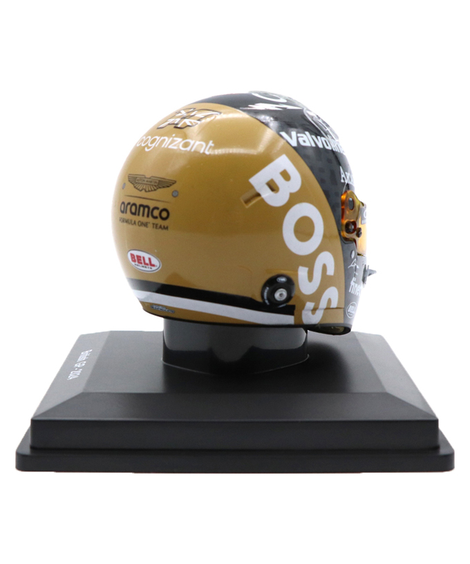 スパーク 1/5スケール フェルナンド・アロンソ アストンマーチン 2024年 イギリスGP ヘルメット拡大画像