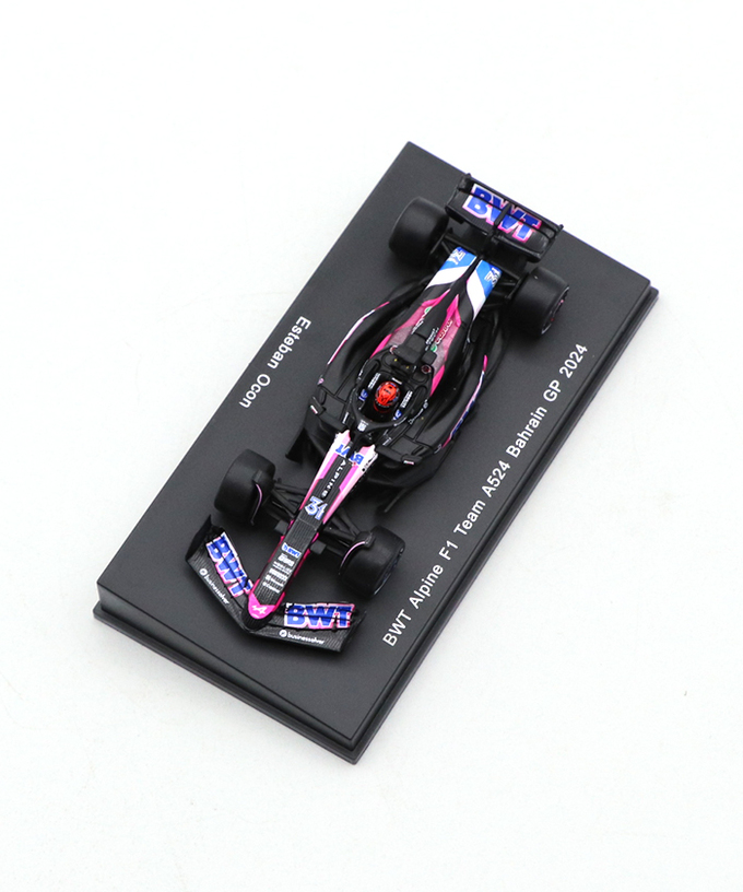 スパーク 1/64スケール BWT アルピーヌ F1 チーム A524 エステバン・オコン 2024年 バーレーンGP /spk拡大画像