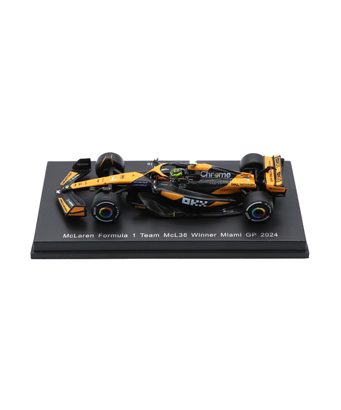 スパーク 1/64スケール マクラーレン F1チーム MCL38 ランド・ノリス 2024年 マイアミGP F1初優勝 /spk拡大画像