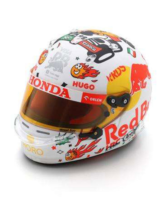 スパーク 1/5スケール 角田裕毅 2024年 イタリアGP VISA CASH APP RB F1 チーム ヘルメット/msl拡大画像