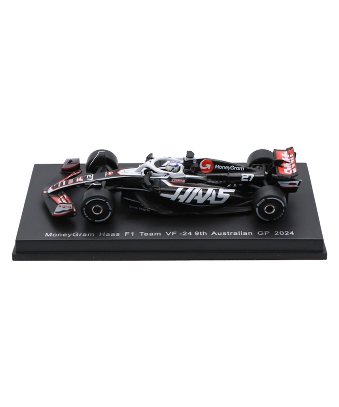 スパーク 1/64スケール マネーグラム ハース F1チーム VF-24 ニコ・ヒュルケンベルグ 2024年 オーストリアGP /spk拡大画像