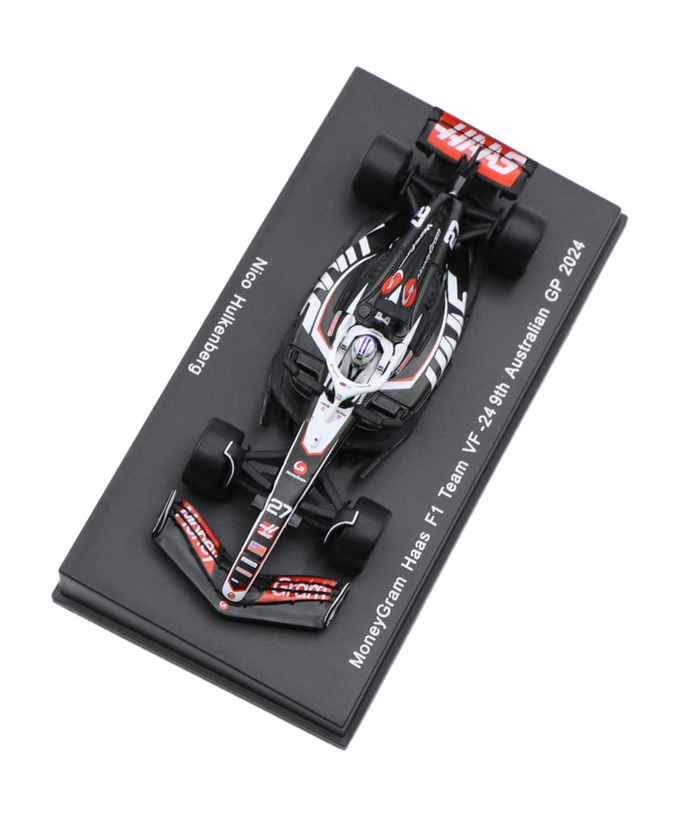 スパーク 1/64スケール マネーグラム ハース F1チーム VF-24 ニコ・ヒュルケンベルグ 2024年 オーストリアGP /spk拡大画像