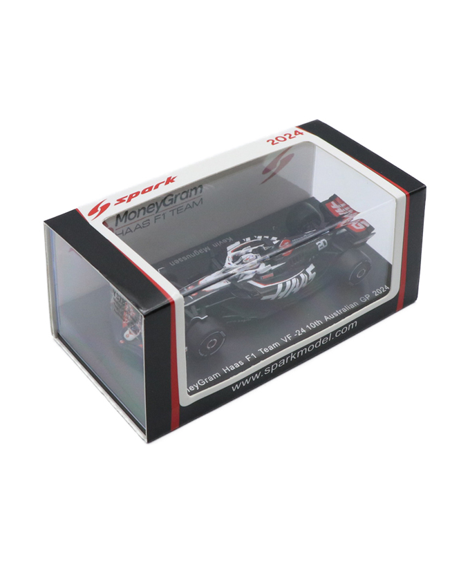 スパーク 1/64スケール マネーグラム ハース F1チーム VF-24 ケビン・マグヌッセン 2024年 /spk拡大画像