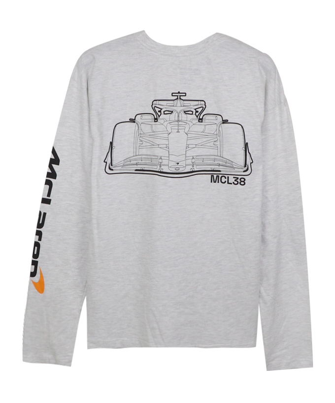 【今だけポイント20倍】マクラーレン F1 チーム マシン ロングスリーブ Tシャツ /tee20拡大画像