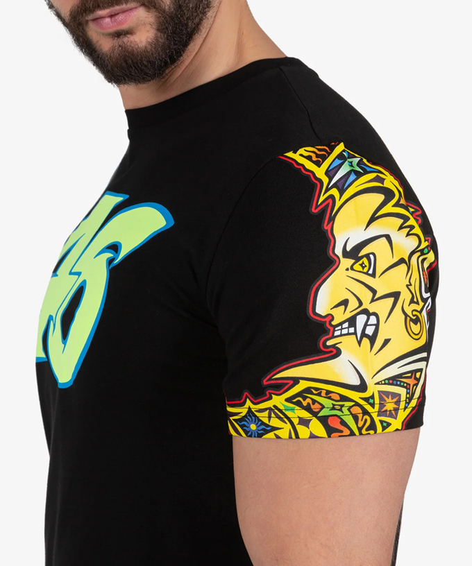 バレンティーノ・ロッシ ヘリテージ SUN & MOON Rossifumi Tシャツ拡大画像