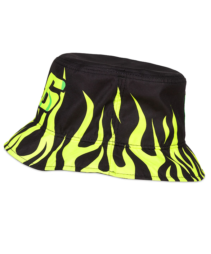 バレンティーノ・ロッシ 46 Monster Energy Flames バケットハット拡大画像