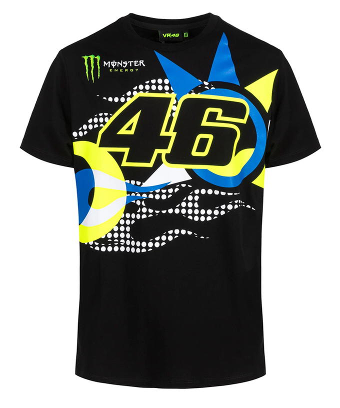 バレンティーノ・ロッシ 46 Monster Energy Tシャツ拡大画像