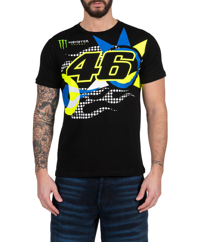 バレンティーノ・ロッシ 46 Monster Energy Tシャツ拡大画像