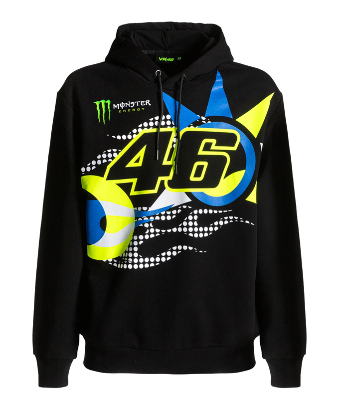 バレンティーノ・ロッシ 46 Monster Energy フーディー拡大画像