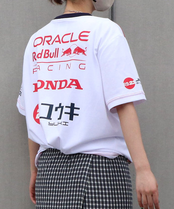 【8月上旬入荷予約受付中】角田裕毅 x オラクル レッドブル レーシング 日本限定 Tシャツ (2025年日本GP仕様)  /FN-W/ARB/JPL拡大画像