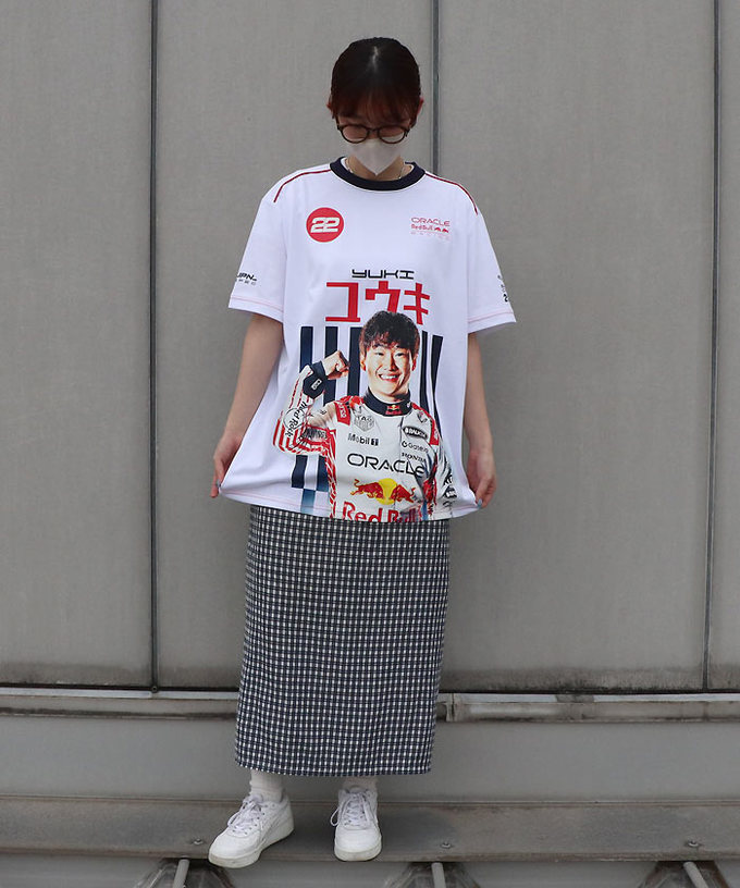 【8月上旬入荷予約受付中】角田裕毅 x オラクル レッドブル レーシング 日本限定 Tシャツ (2025年日本GP仕様)  /FN-W/ARB/JPL拡大画像