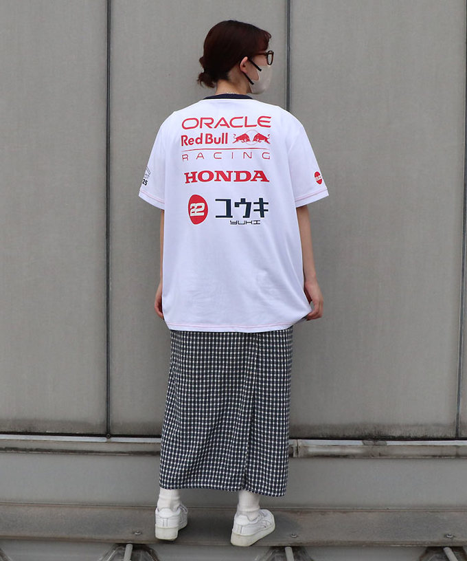 【8月上旬入荷予約受付中】角田裕毅 x オラクル レッドブル レーシング 日本限定 Tシャツ (2025年日本GP仕様)  /FN-W/ARB/JPL拡大画像