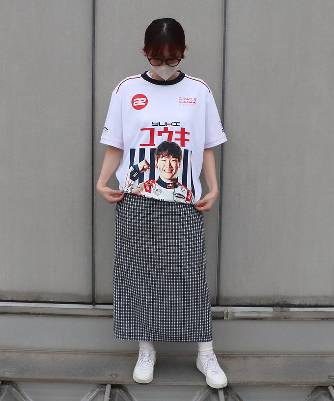 【8月上旬入荷予約受付中】角田裕毅 x オラクル レッドブル レーシング 日本限定 Tシャツ (2025年日本GP仕様)  /FN-W/ARB/JPL拡大画像