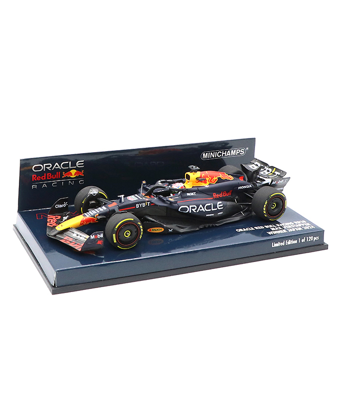 ミニチャンプス 1/43スケール オラクル レッドブル レーシング ホンダ RB20 マックス・フェルスタッペン 2024年 日本GP優勝 /24f1m拡大画像
