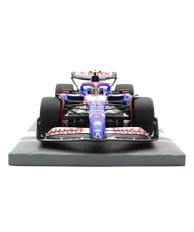 ミニチャンプス 1/18スケール VISA CASH APP RB F1 ホンダ VCARB 01 角田裕毅 2024年 /24f1m拡大画像