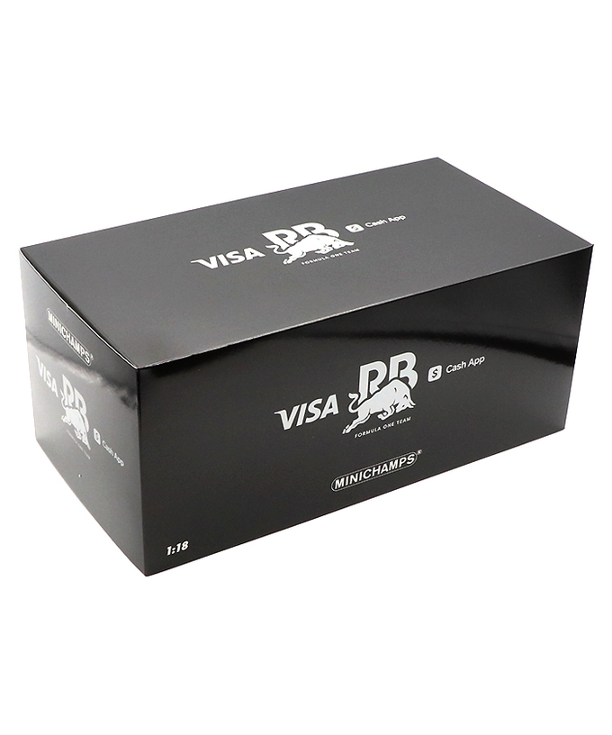 ミニチャンプス 1/18スケール VISA CASH APP RB F1 ホンダ VCARB 01 角田裕毅 2024年 マイアミGP /24f1m拡大画像