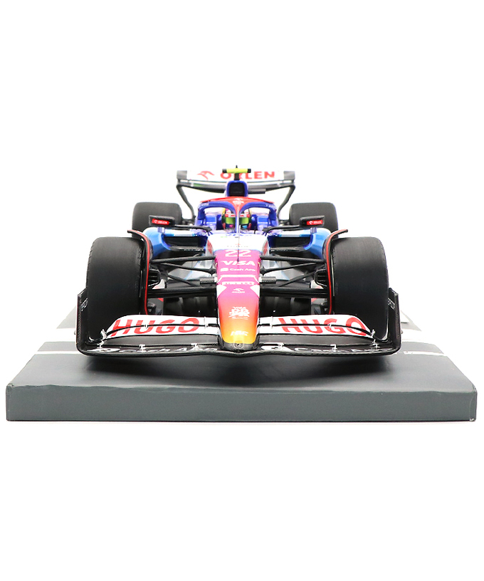 ミニチャンプス 1/18スケール VISA CASH APP RB F1 ホンダ VCARB 01 角田裕毅 2024年 マイアミGP /24f1m拡大画像