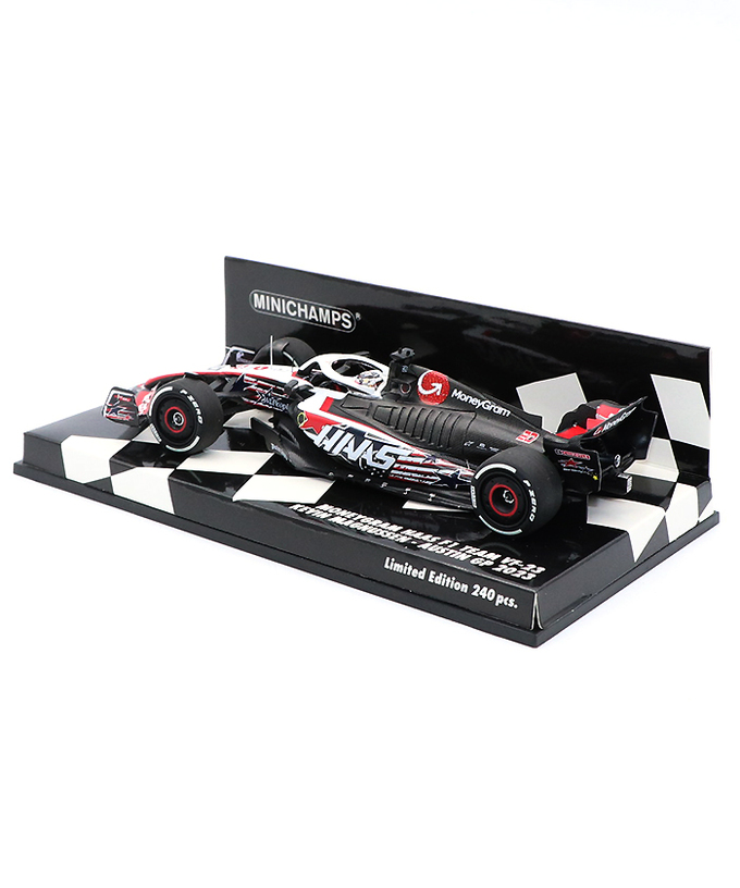 ミニチャンプス 1/43スケール マネーグラム ハース F1チーム VF-23  ケビン・マグヌッセン 2023年 オースティンGP/23f1m拡大画像