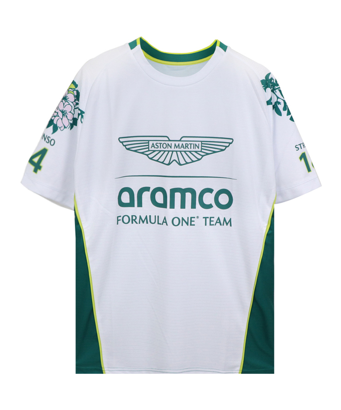 【今だけポイント20倍】アストンマーチン アラムコ F1 チーム 日本限定 Tシャツ  2025 /tee20拡大画像
