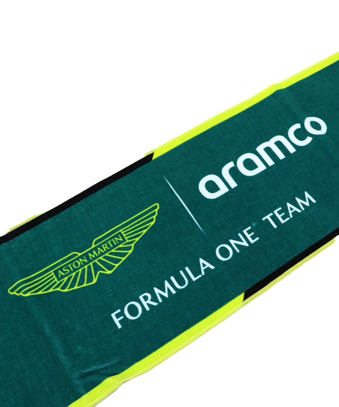 アストンマーチン アラムコ F1 チーム 日本限定 タオルマフラー グリーン 2025拡大画像