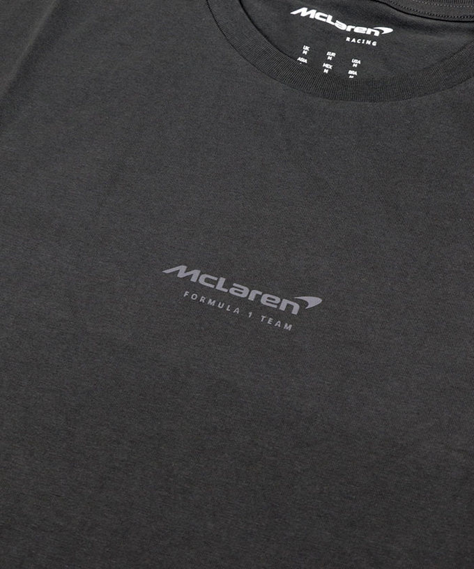 マクラーレン F1 チーム ナイトレース グラフィック Tシャツ グレー拡大画像