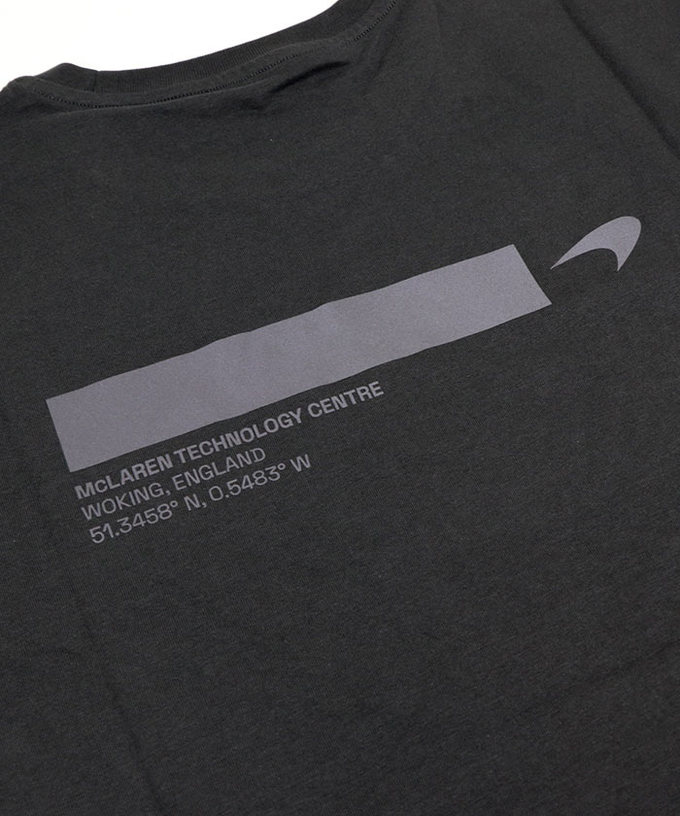 マクラーレン F1 チーム ナイトレース グラフィック Tシャツ グレー拡大画像