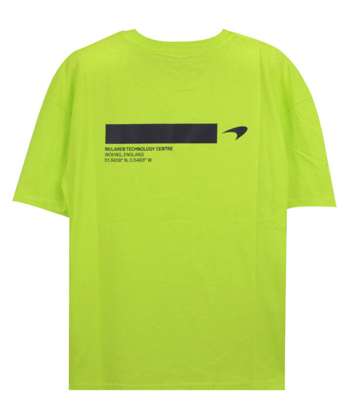 マクラーレン F1 チーム ナイトレース グラフィック Tシャツ イエロー拡大画像