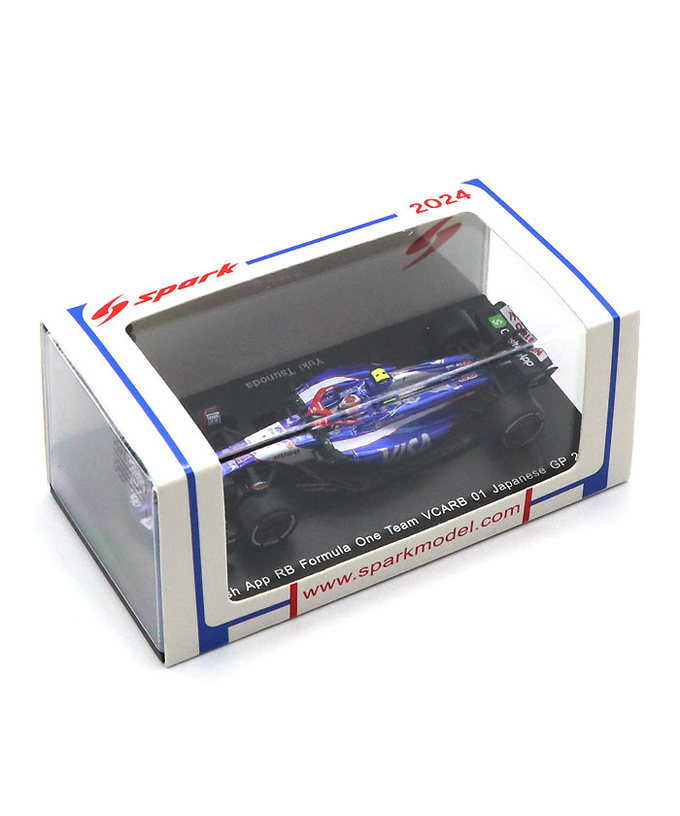 スパーク 1/64スケール VICA CASH APP RB F1チーム VCARB01 角田裕毅 2024年 日本GP /spk拡大画像
